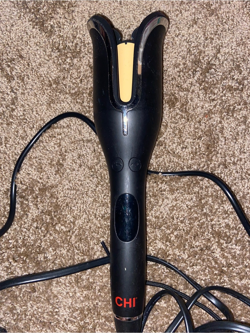 CHI Black Auto Hair Curler with Ceramic Barrel - Black